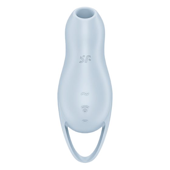 Satisfyer Pocket Pro 1 - stimulator klitorisa z zračnim valovanjem, ki ga je mogoče ponovno napolniti (moder)