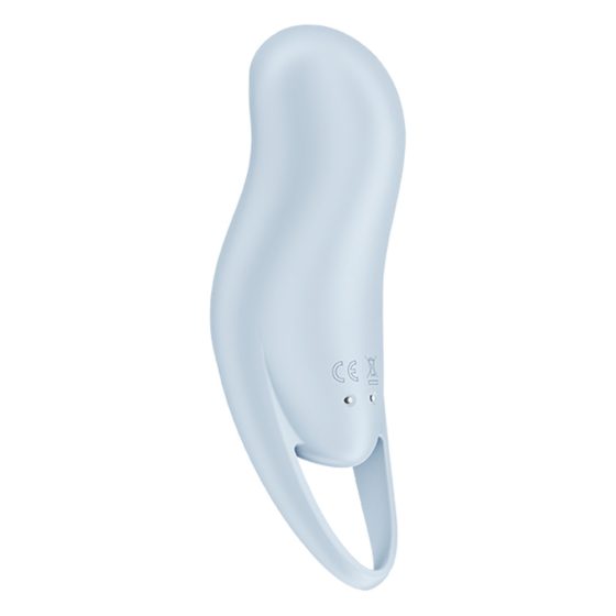 Satisfyer Pocket Pro 1 - stimulator klitorisa z zračnim valovanjem, ki ga je mogoče ponovno napolniti (moder)