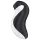 Satisfyer Orca - vodoodporen vibrator za klitoris z zračnimi valovi (črno-beli)