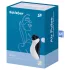 Satisfyer Orca - vodoodporen vibrator za klitoris z zračnimi valovi (črno-beli)