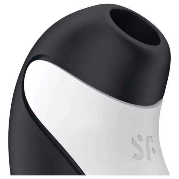 Satisfyer Orca - vodoodporen vibrator za klitoris z zračnimi valovi (črno-beli)