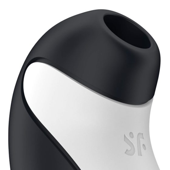 Satisfyer Orca - vodoodporen stimulator klitorisa z zračnim valovanjem (črno-bel)