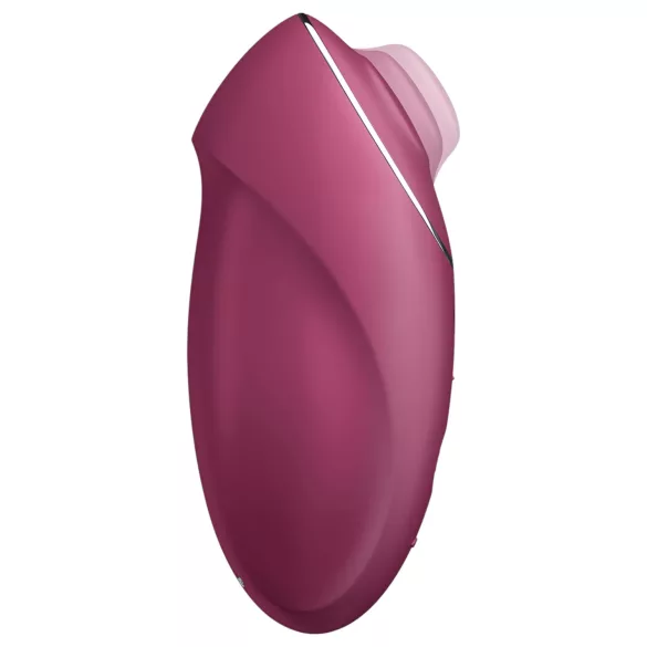 Satisfyer - vibrator in stimulator klitorisa 2v1 - rdeča