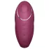 Satisfyer - vibrator in stimulator klitorisa 2v1 - rdeča
