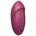 Satisfyer - vibrator in stimulator klitorisa 2v1 - rdeča