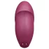 Satisfyer - vibrator in stimulator klitorisa 2v1 - rdeča