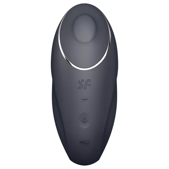 Satisfyer - 2v1 vibrator za klitoris - črni