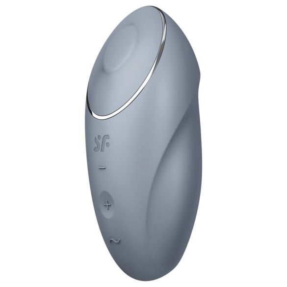Satisfyer Tap & Climax 1 - 2v1 vibrir za klitoris (siv)