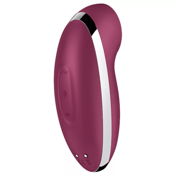 Satisfyer - vibrator in stimulator za klitoris 2v1 - rdeč
