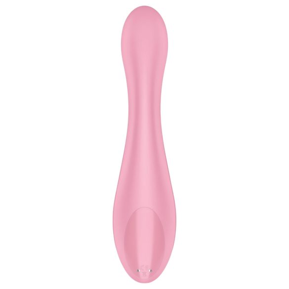 Satisfyer G-Force - vibrator za G-točko - polnilni, vodoodporen - roza