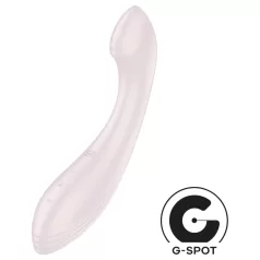   Satisfyer G-Force - vibrator za G-točko - polnjenje USB, vodoodporen - bež