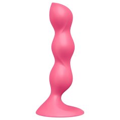 Satisfyer Triple Ball-R - analni vibrator z bunkicami - roza