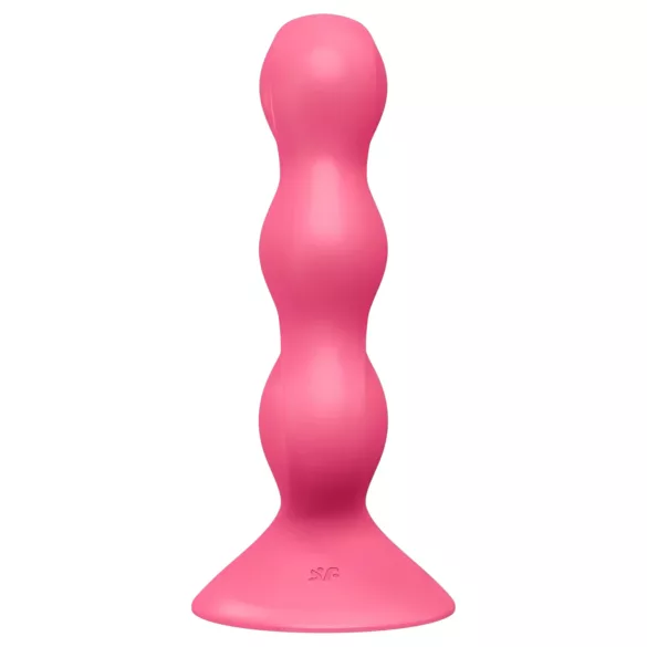 Satisfyer Triple Ball-R - analni vibrator z bunkicami - roza