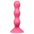 Satisfyer Triple Ball-R - analni vibrator z bunkicami - roza