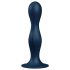 Satisfyer Double Ball-R - vaginalne kroglice - anatomska oblika - modra