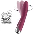 Satisfyer Spinning Vibe 1 - vrteči se G-točkovni vibrator (rdeč)
