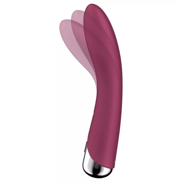Satisfyer Spinning Vibe 1 - vrteči se G-točkovni vibrator (rdeč)