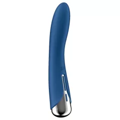 Satisfyer - G-točkovni vibrator z vrtečo glavo - modra