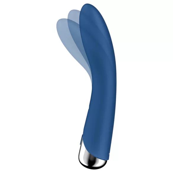 Satisfyer - G-točkovni vibrator z vrtečo glavo - modra