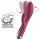 Satisfyer Spinning Rabbit 1 - vrteči vibrator z klitoralnim krakom (rdeč)
