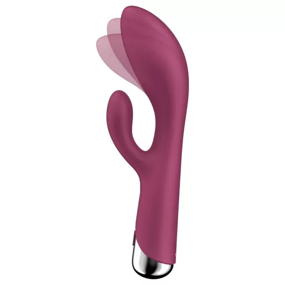 Satisfyer Spinning Rabbit 1 - vibrator zajček z vrtljivo ročko za klitoris
