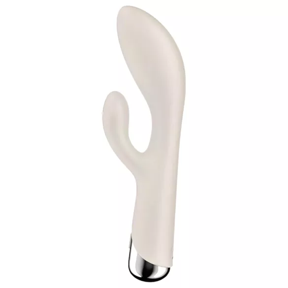 Satisfyer Spinning Rabbit 1 - vibrator z vrtečo se klitoralno ročico (bež)