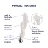 Satisfyer Spinning Rabbit 1 - vibrator z vrtečo se klitoralno ročico (bež)