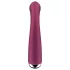 Satisfyer - G-točka vibrator z vrtljivo glavo - rdeč