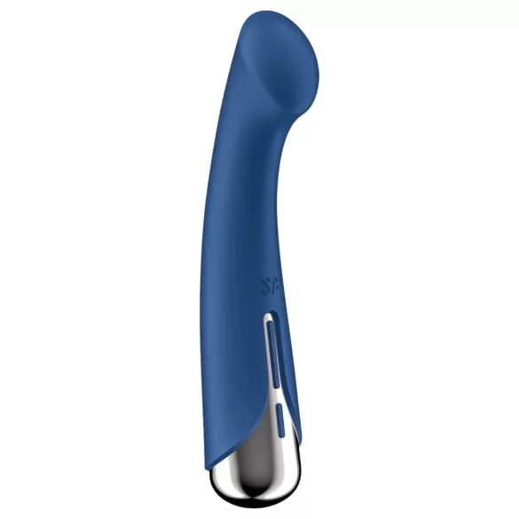 Satisfyer - G-točka vibrator z vrtljivo glavo - modra