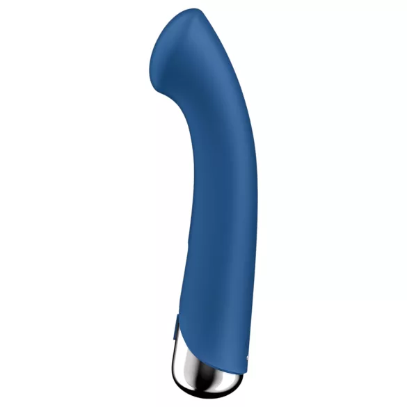 Satisfyer - G-točka vibrator z vrtljivo glavo - modra