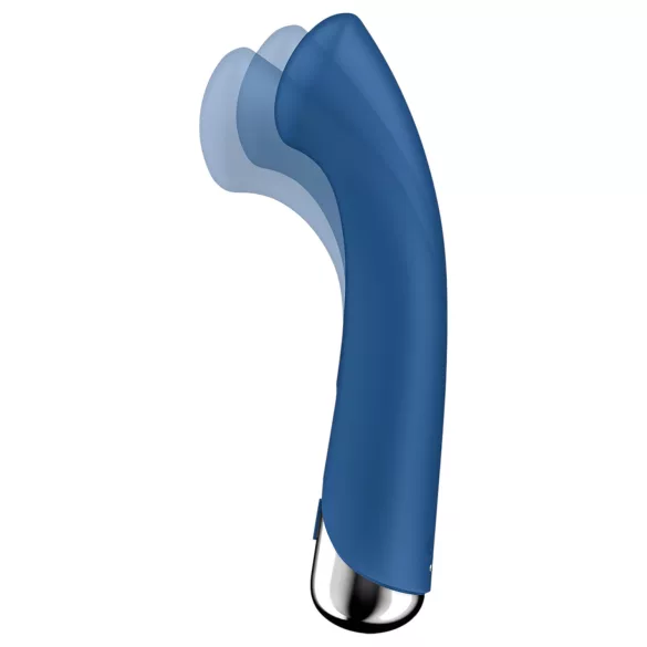 Satisfyer - G-točka vibrator z vrtljivo glavo - modra