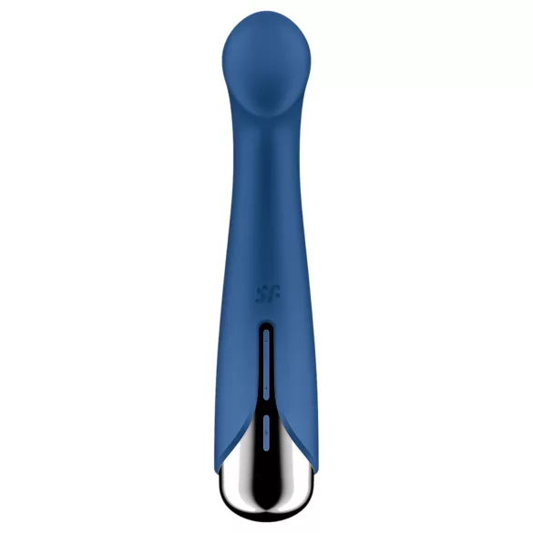 Satisfyer - G-točka vibrator z vrtljivo glavo - modra