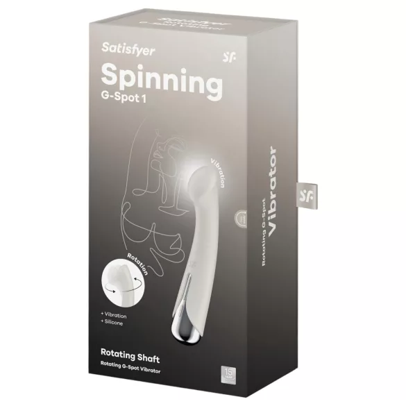 Satisfyer Spinning G-Spot 1 - vibracijski stimulator za G-točko z vrtljivo glavo