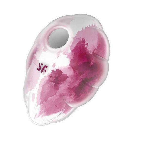Satisfyer Cloud Dancer - zračni stimulator klitorisa za polnjenje (roza in bela)