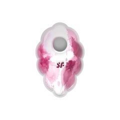   Satisfyer Cloud Dancer - zračni stimulator klitorisa za polnjenje (roza in bela)