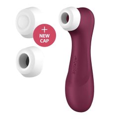   Satisfyer Pro 2 Gen3 - pametni, polnilni vibrator za klitoris z zračnim valovanjem (bordo)