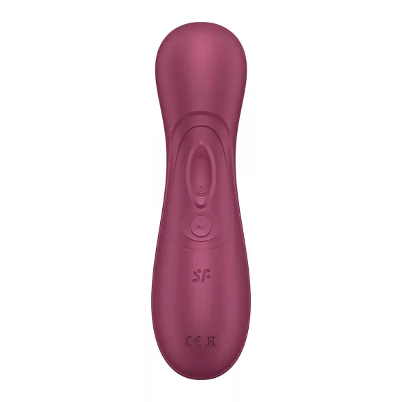 Satisfyer Pro 2 Gen3 - polnilni stimulator klitorisa z zračnimi valovi - rdeč
