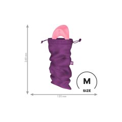   Satisfyer Treasure Bag M - torba za shranjevanje spolnih igrač - srednja (vijolična)