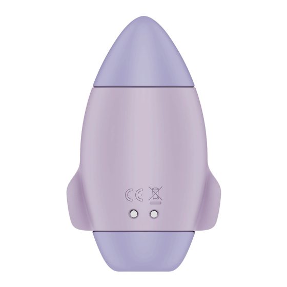 Satisfyer Mission Control - stimulator klitorisa z zračnim valovanjem, ki ga je mogoče ponovno napolniti (vijolična)