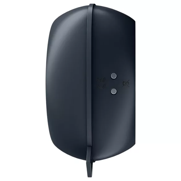 Satisfyer - obročasti masturbator - vibracijski, polnilni - črna