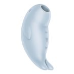  Satisfyer Seal You Soon - stimulator klitorisa z zračnim valovanjem, ki ga je mogoče ponovno napolniti (modri)
