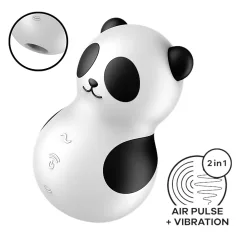   Satisfyer Pocket Panda - stimulator klitorisa z zračnimi valovi - črna