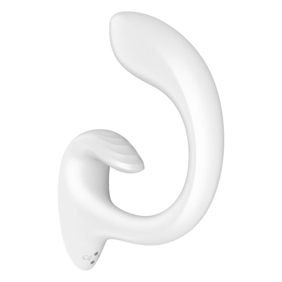 Satisfyer G for Goddess 1 - Brezžični vibrator za klitoris in točko G (bel)