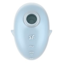   Satisfyer Cutie Ghost - stimulator klitorisa z zračnim valovanjem, ki ga je mogoče ponovno napolniti (modri)