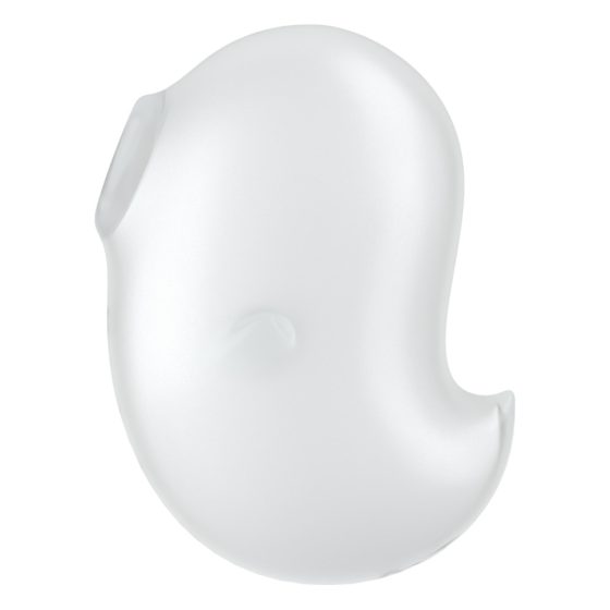 Satisfyer Cutie Ghost - brezžični stimulator klitorisa z zračnim valovanjem (bel)