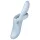 Satisfyer Heat Flex 4 - vibrator za klitoris s segrevanjem - srebrn