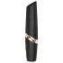 Satisfyer Perfect Kiss - vibrator v obliki šminke - črna