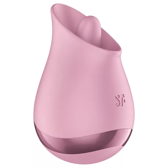 Satisfyer Tongue Player - vibrator za klitoris jezika - roza