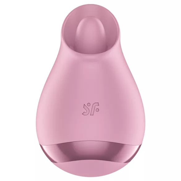 Satisfyer Tongue Player - vibrator za klitoris jezika - roza