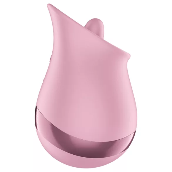 Satisfyer Tongue Player - vibrator za klitoris jezika - roza